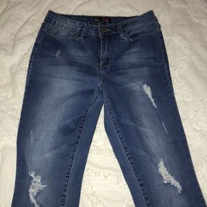 YMI distress jean
